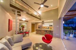 1 BR  2 BA Penthouse Los Muertos Beach 1200 SF