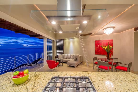 1 BR  2 BA Penthouse Los Muertos Beach 1200 SF